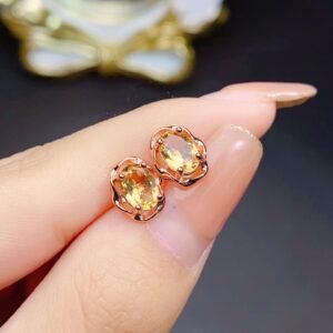 citrine earrings