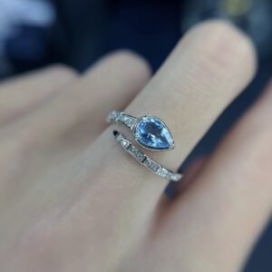 Natural Topaz Ring